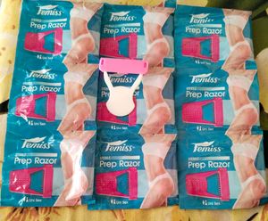 Femiss Sterile Prep Razor Pack of 10