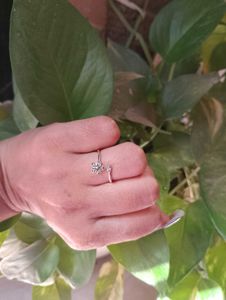 9.25 sterling silver adjustable ring small