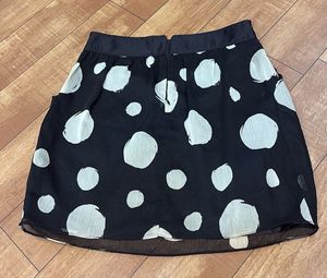 Chic Polka Dot Mini Skirt