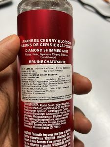 BBW Japanese Blossom Diamond Shimmer Mist