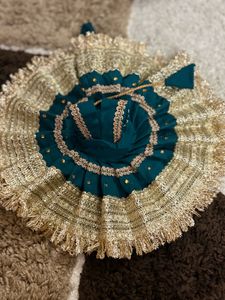 Elegant Teal Laddu gopal  dress 1 Set