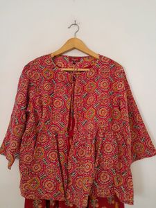Maroon Maternity Dress (Women's)