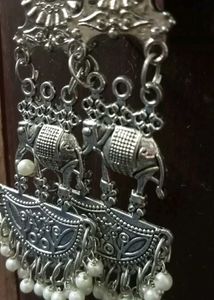 Elephant Dangle Earrings