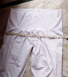 Brand new White Cotton Palazzos chikankari salwar