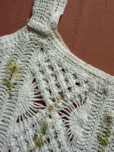 Crocheted Crop Top