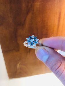 92.5 Sterling Silver Ring 💍(wt:-3.560g)
