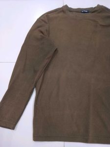 Brown Long Sleeve Top