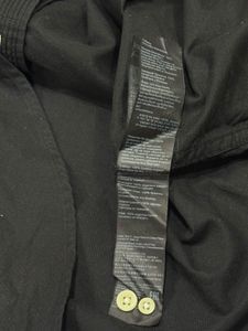 AllSaints Relaxed Fit Black Shirt
