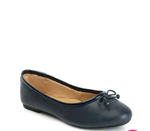 Navy Blue Ballet Flats
