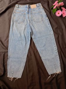 Light Wash Mom Jeans