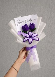 Spider-Man Themed Pipe Cleaner Bouquet