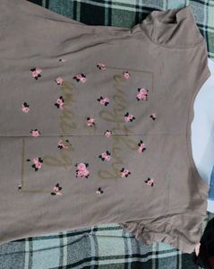 Cute Floral "Everything is Amazing" Tunic Top