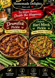 Homemade Achaar - Variety Pack😋