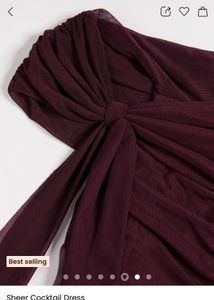 Elegant One-Shoulder Ruched Gown