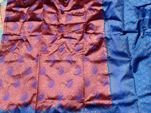 Exquisite Paisley Silk Saree