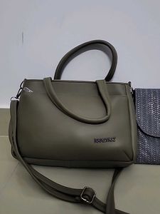 Stylish Handbag &amp; Clutch Set