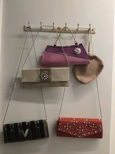 Set of 4 Designer Clutches