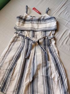 Striped Jumpsuit