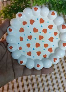 Heart Decor Plate Set