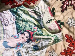 Cute Snow White Princess T-Shirt