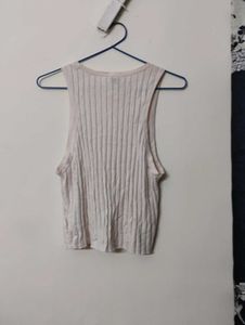 Ribbed Knit Tank Top H&amp;M