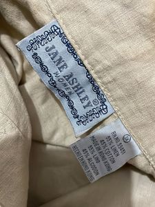 KHAADI Linen Button-Up Shirt with Embroidery