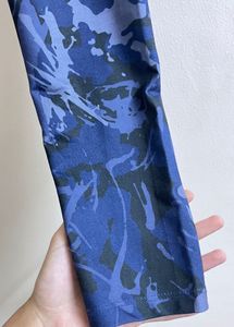 Blue Camo Leggings