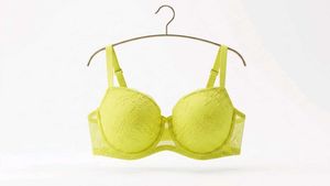 H&M Yellow Lace Bra