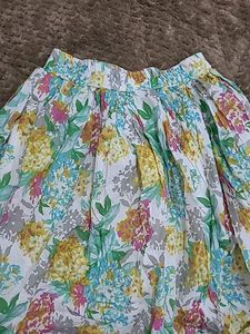 Floral Fluffy Skirt