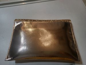 Shimmer Sling Bag With Golden Chain