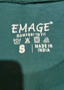 Green Crew Neck T-Shirt