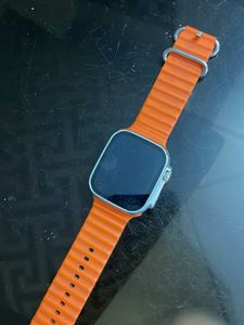 Smartwatch with Unique Orange  Band