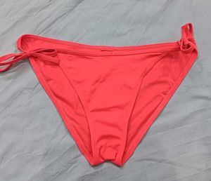 😍 Coral Bikini Bottom with Ties