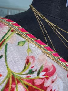 Floral Print Kurta