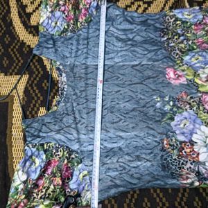 Vibrant 🅰️ big size Floral Print Kurta