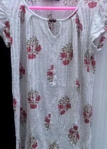 Floral Print Kurta for women