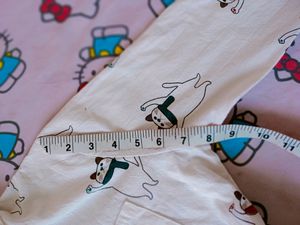 Cute Cat Print Button-Up Shirt