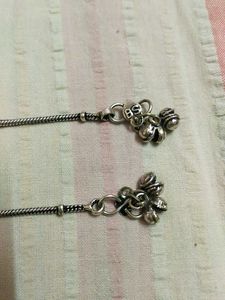 oxidised metal Anklets