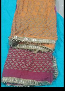 beautiful gown with dupptta