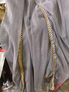 Elegant Grey Bandhani Print Lehenga