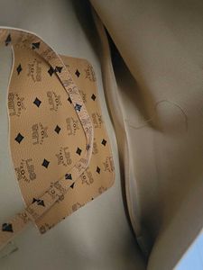 Stylish Brown Monogram Tote Bag