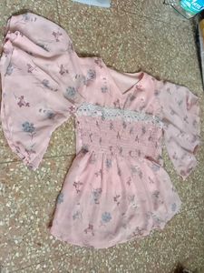 Floral Chiffon Top