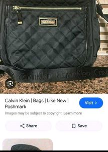 Chic Quilted Black Shoulder Bag