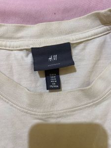 Cream Graphic T-Shirt