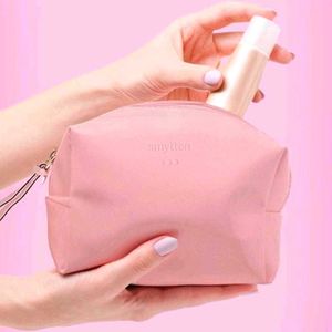 Cute Pink Cosmetic Bag