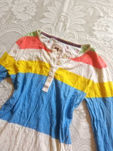 Vintage henley top 💛