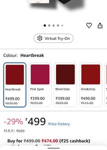 Heart Break Deep Red Lipstick