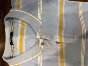 Striped Blue Polo T-Shirt