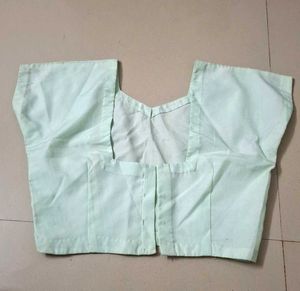 Light Green Cotton Blouse
