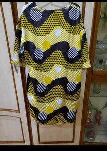 Unique Face Print Kurta